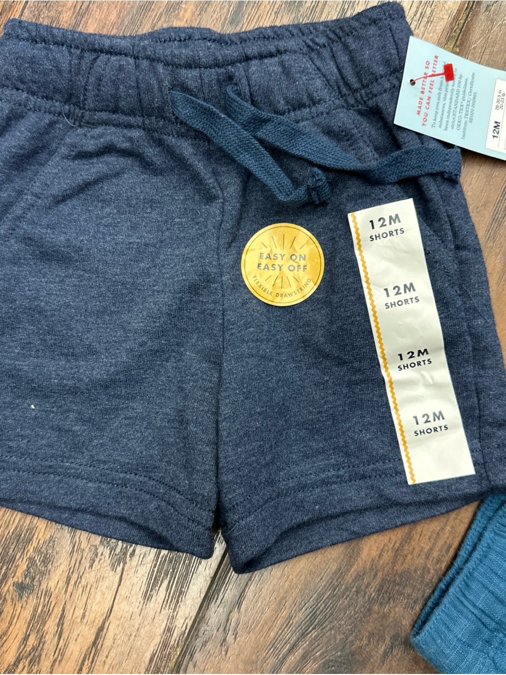 Cat & Jack Baby Boys Lot of 2 Shorts Size 12 Months NEW <<<409>>>>> - Picture 3 of 6